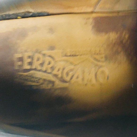 Salvatore Ferragamo Men\'s Leather Dress Shoes
